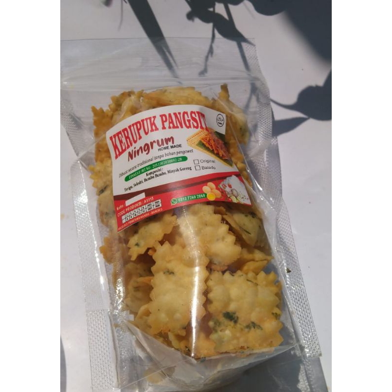 

kripik pangsit/kue bawang Ningrum empuk&renyah