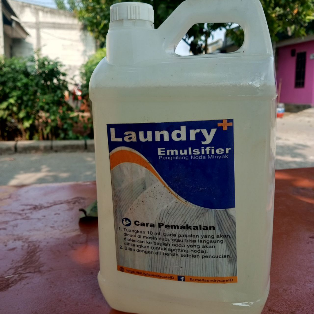 Laundry Emulsifier Penghilang Noda Minyak Oli 5 Liter