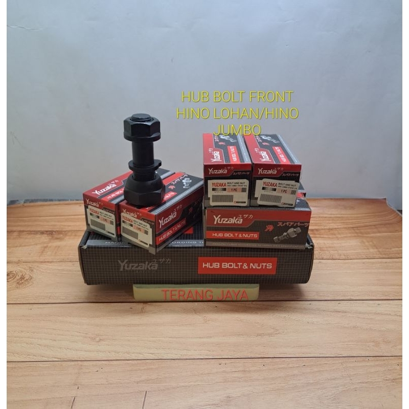BAUT RODA DEPAN-HUB BOLT FRONT R/L HINO LOHAN , HINO JUMBO