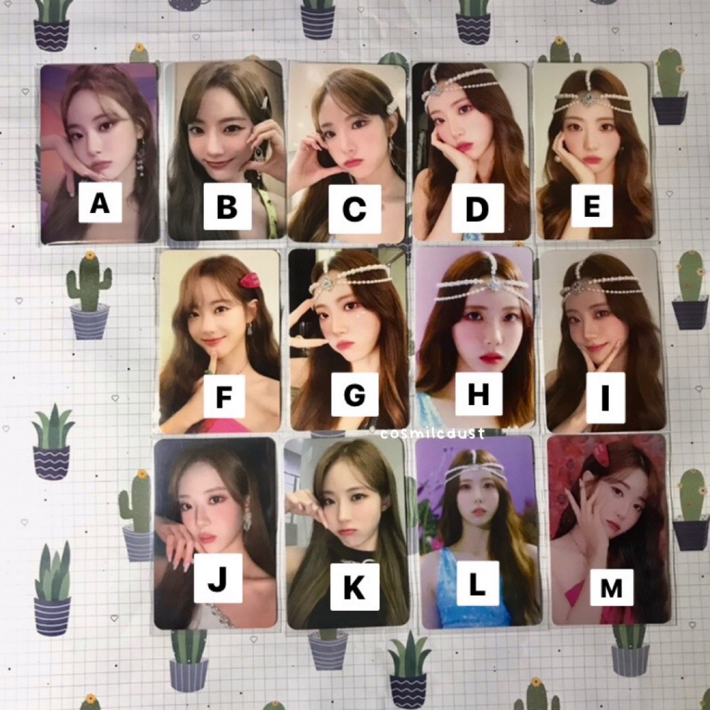 [cek dekripsi] wjsn luda photocard pc last sequence wonderland sg2023 photobook persona off