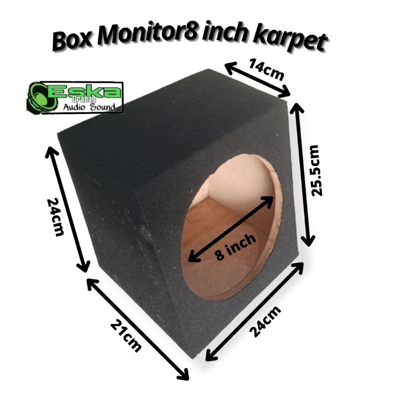 Box 8 inch box monitor 8 inch karpet