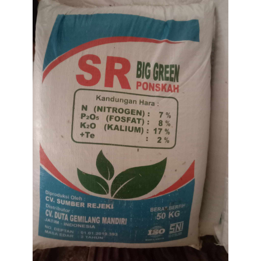 Pupuk NPK Phoska SR Non Subsidi 1 Kg Repack