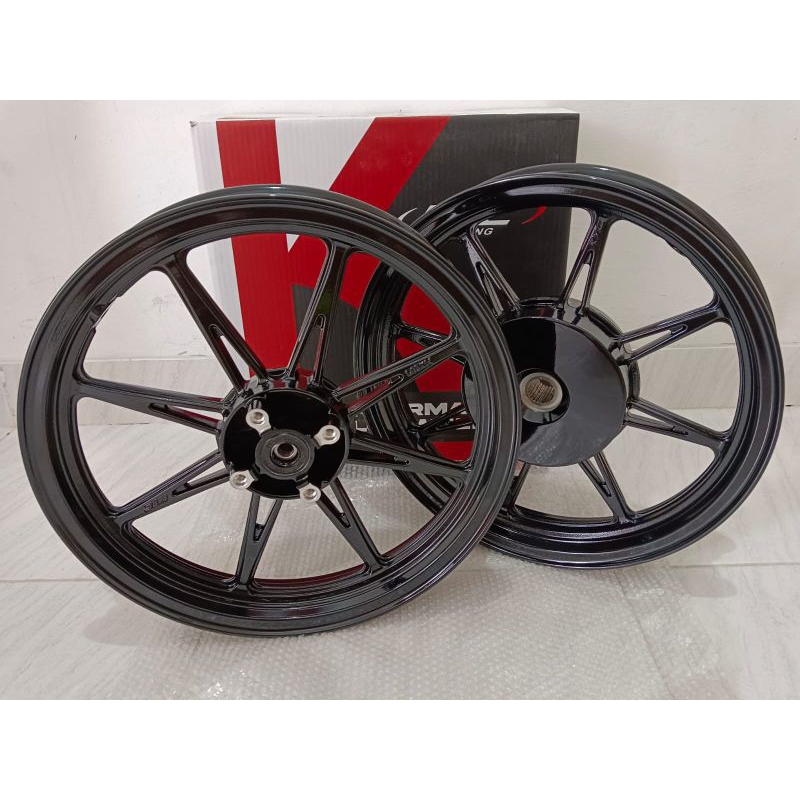 VELG RACING KTC RACING ALLOY WHEELS  VARIO 125 VARIO 150 ORIGINAL KTC UKURAN VELG 185 FRONT 215 REAR