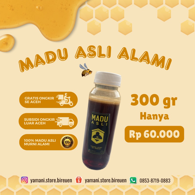 

MADU ASLI ALAMI 300 gr
