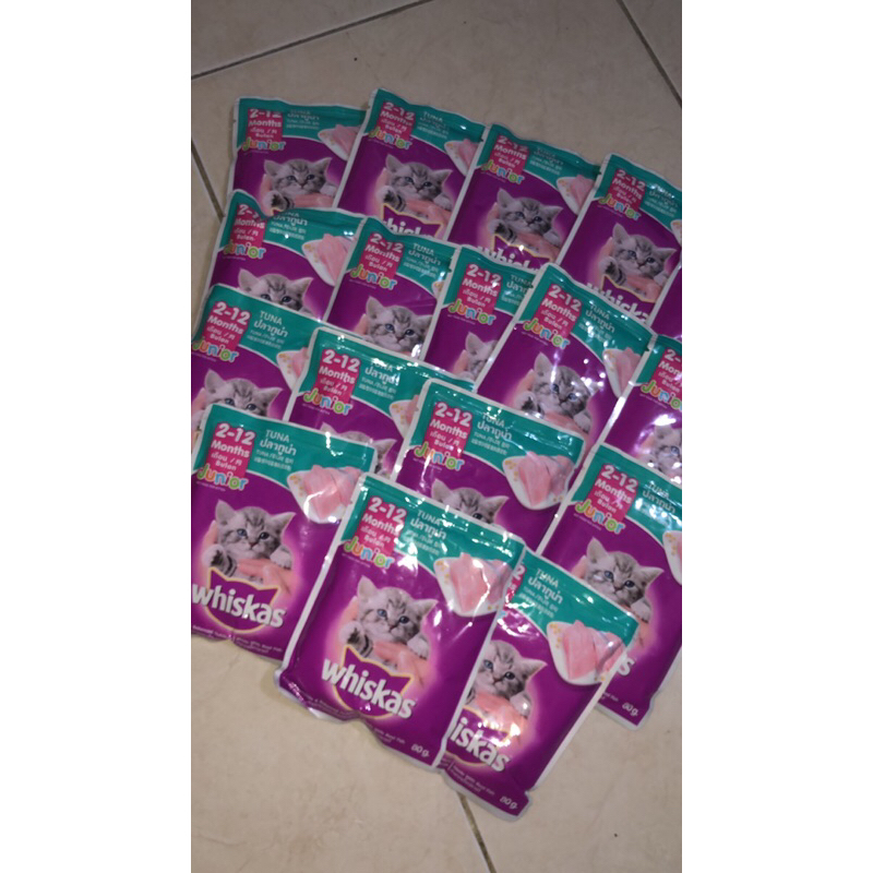 Whiskas makanan kucing