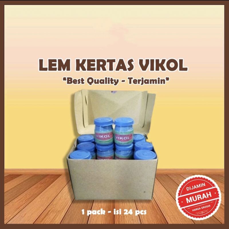 

Lem kertas Vicol | pack isi 24 pcs | Lem Kertas Murah | Lem Kertas Super Lengket