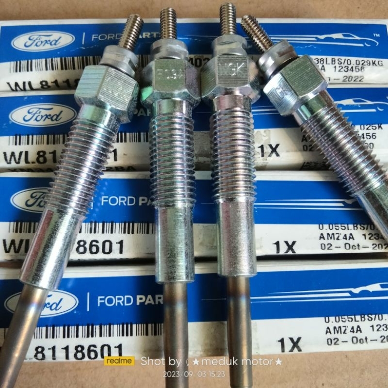 Busi Pemanas Glow Plug Ford Ranger Everest TDi Original