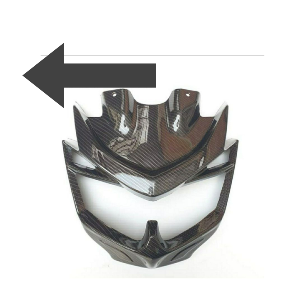 cover lampu depan carbon NMAX OLD