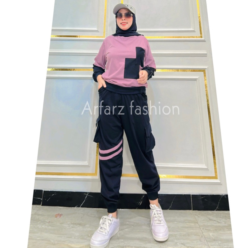 stelan combet 24s stelan kaos olahraga stelan senam wanita stelan olahraga wanita