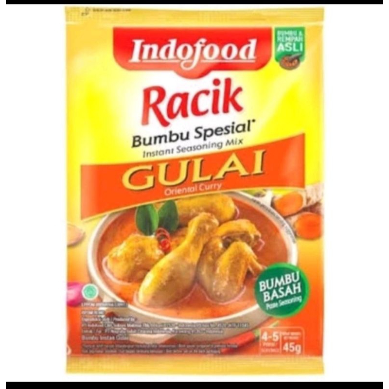 

indofood racik bumbu special gulai 45gr