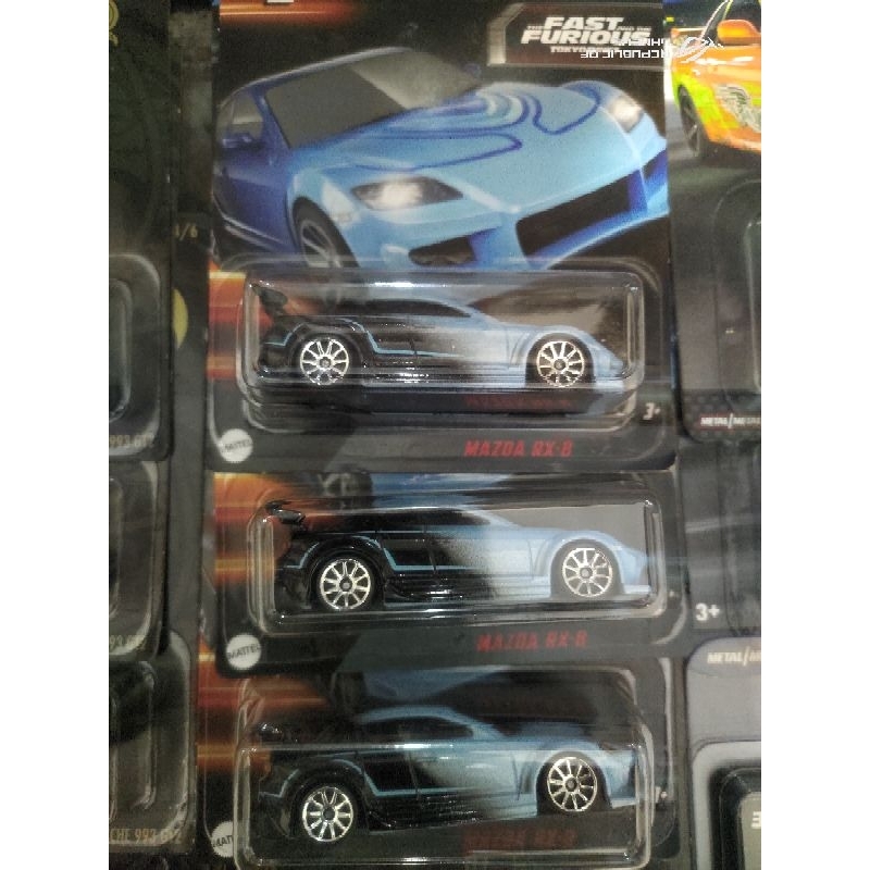 Hotwheels Mazda RX-8 Wave 3 Fast and Furious