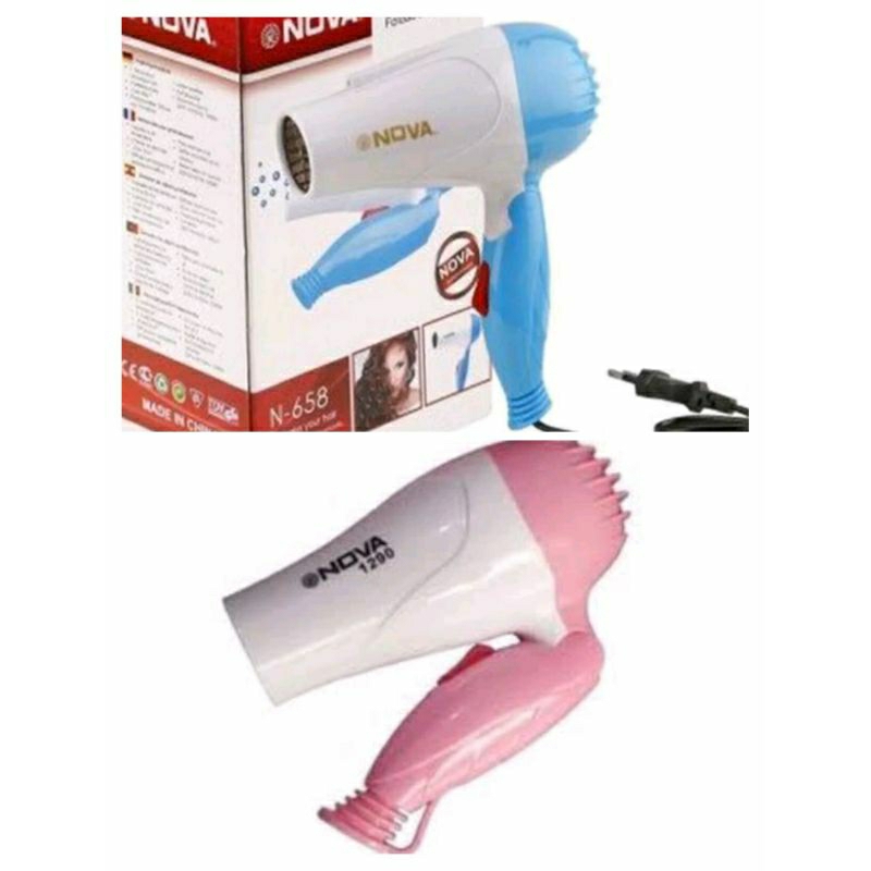 hair drayer mini lipat alat pengering rambut