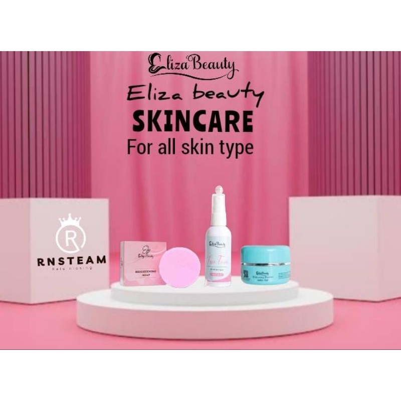 PAKET ELIZA BEAUTY/ SABUN ELIZA/CREAM ELIZA/TONER ELIZA