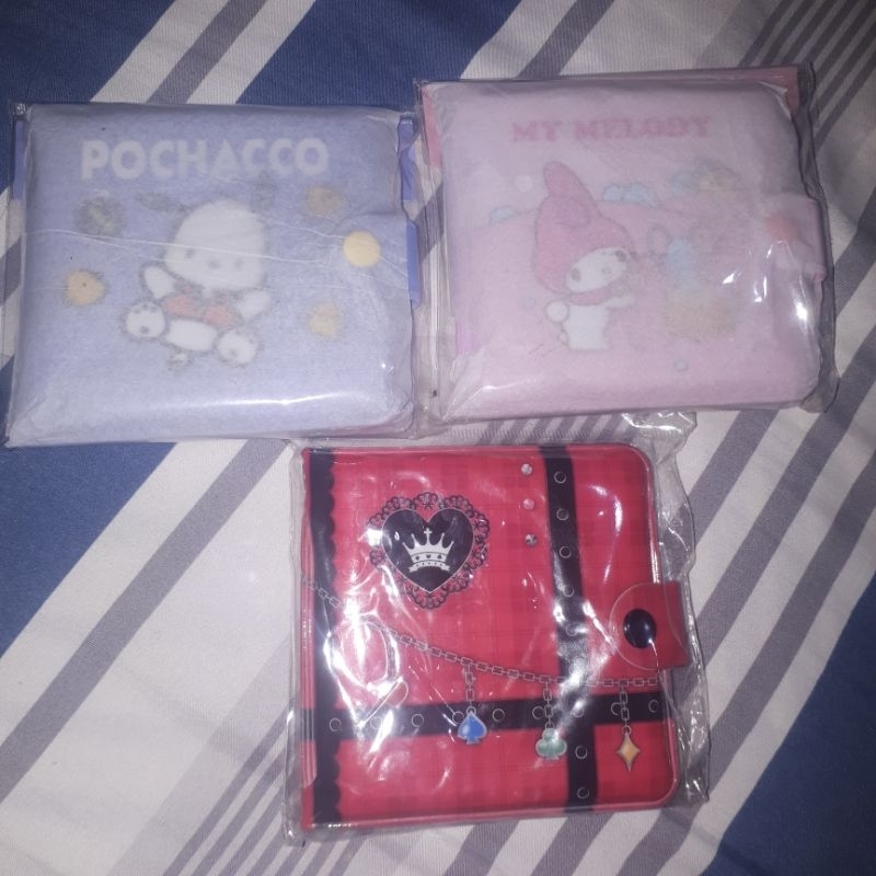 dompet wallet official sanrio ducky world my melody pochacco red anime