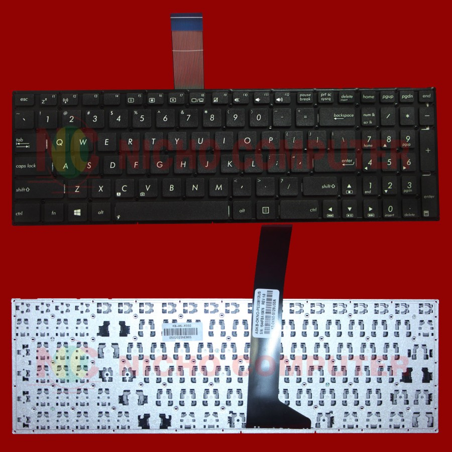 Keyboard Laptop Asus X550 X550J X550Z X550D X550V X550ZE X550IU X550VX