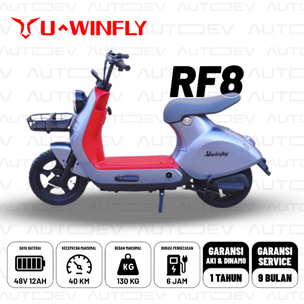 Sepeda Listrik U-Winfly RF8