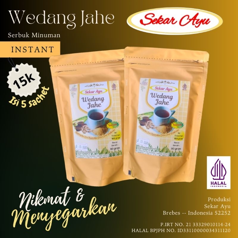 

Wedang Jahe instant