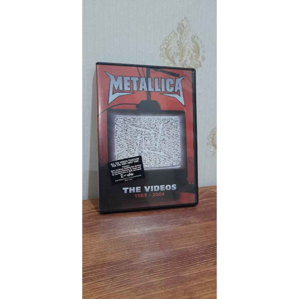 DVD Metallica The Video's 1989-2004 Import