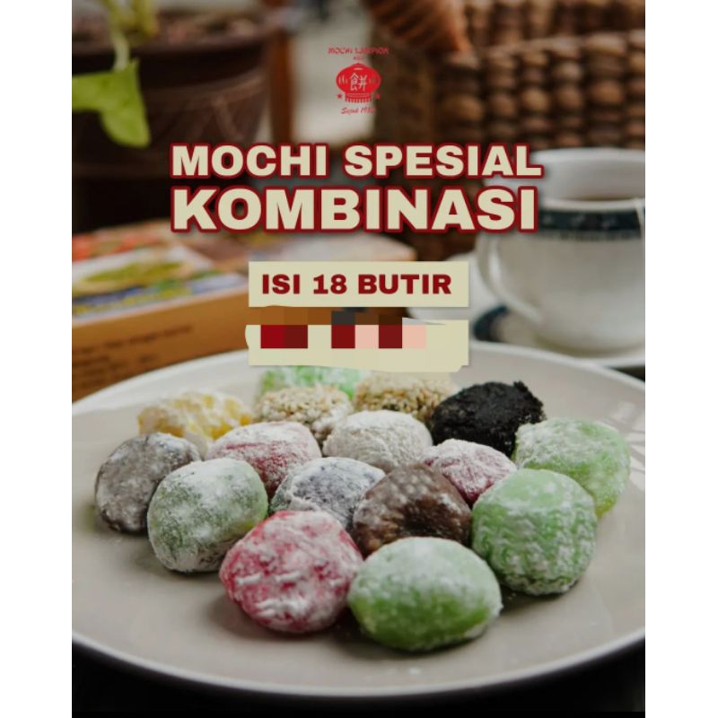 

Mochi Spesial Kombinasi mochi khas sukabumi