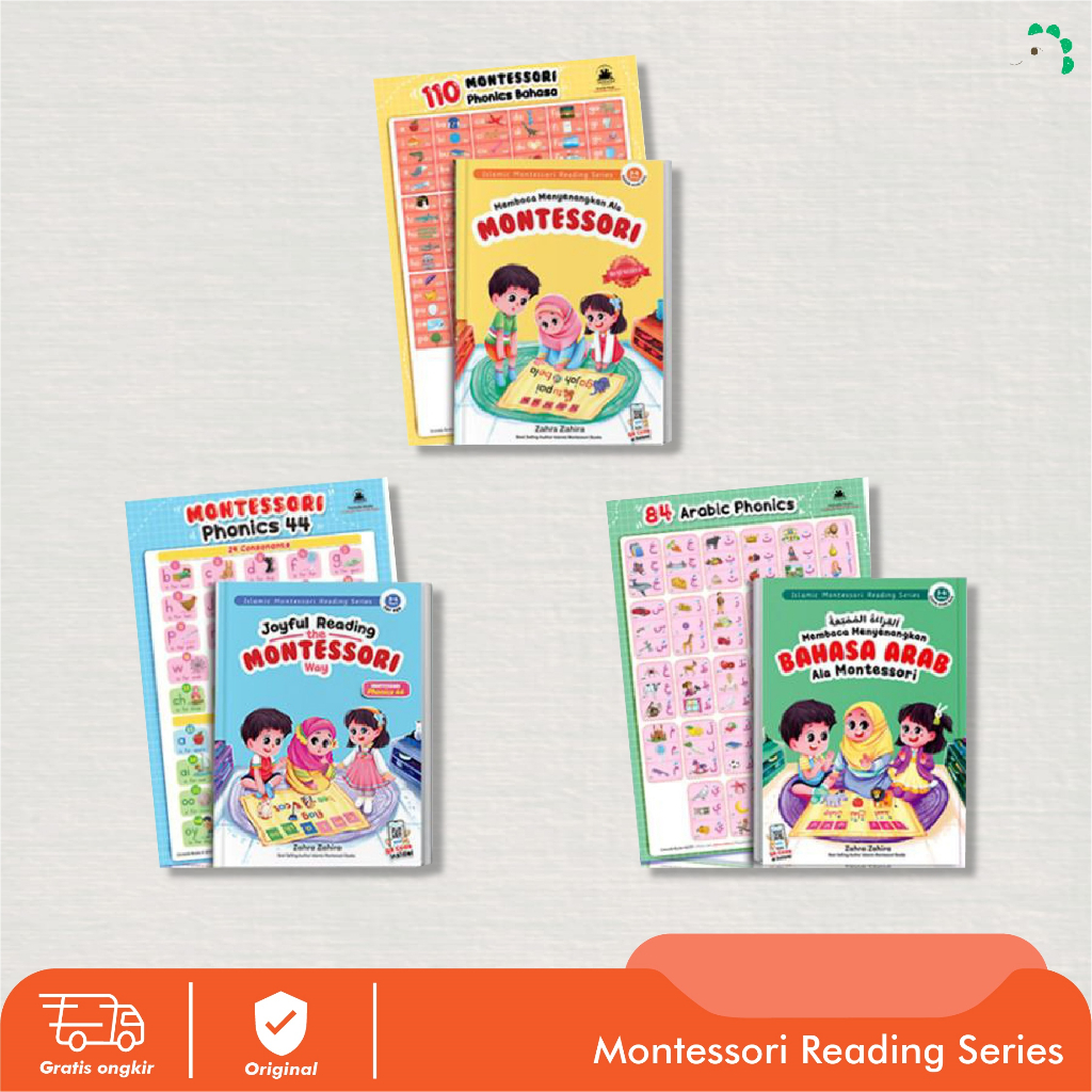 Membaca Menyenangkan Ala Montessori / Joyful Reading The Montessori Way (Granada Books)