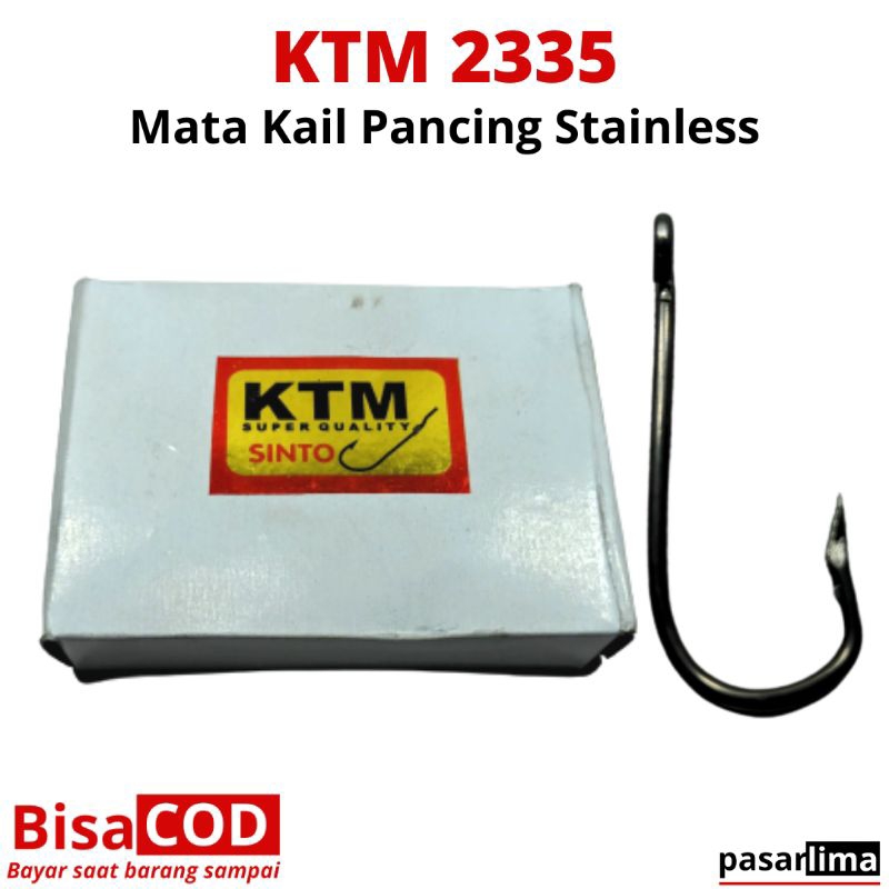 KTM 2335 Mata Kail Pancing Stainless