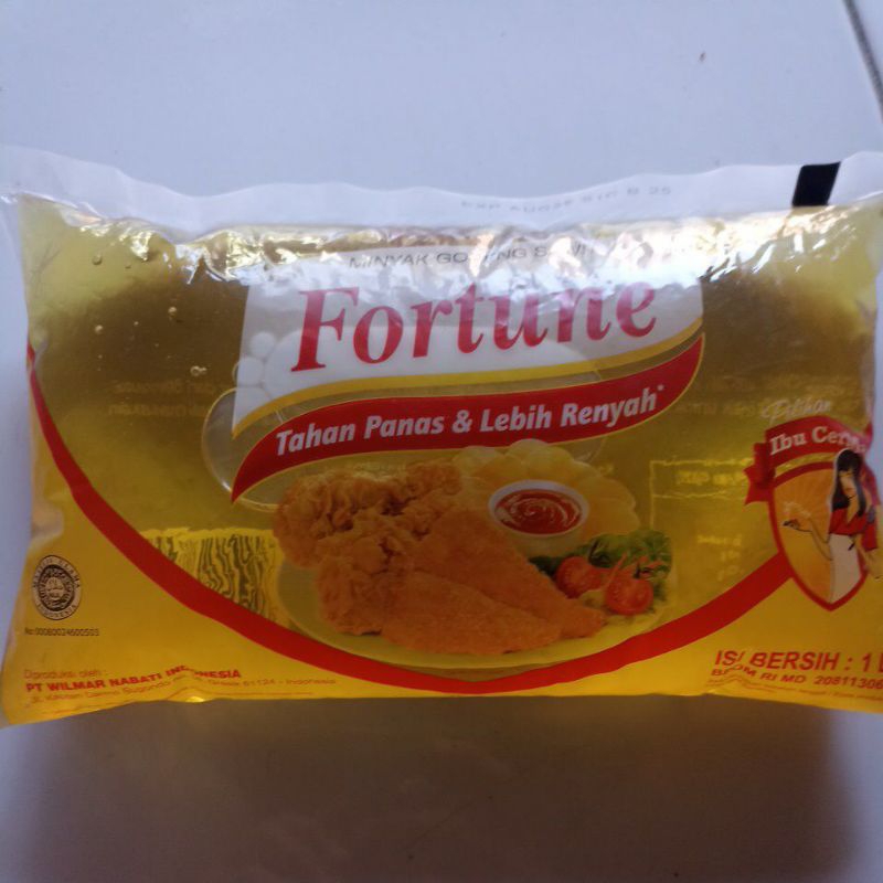 

minyak fortune bantal 1ltr