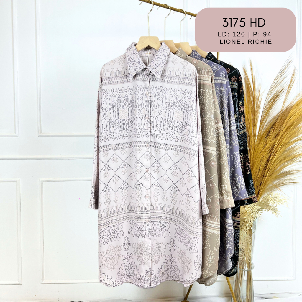 Tunik Wanita 3175 HD || HARGA 1 SERI || KHUSUS GROSIR