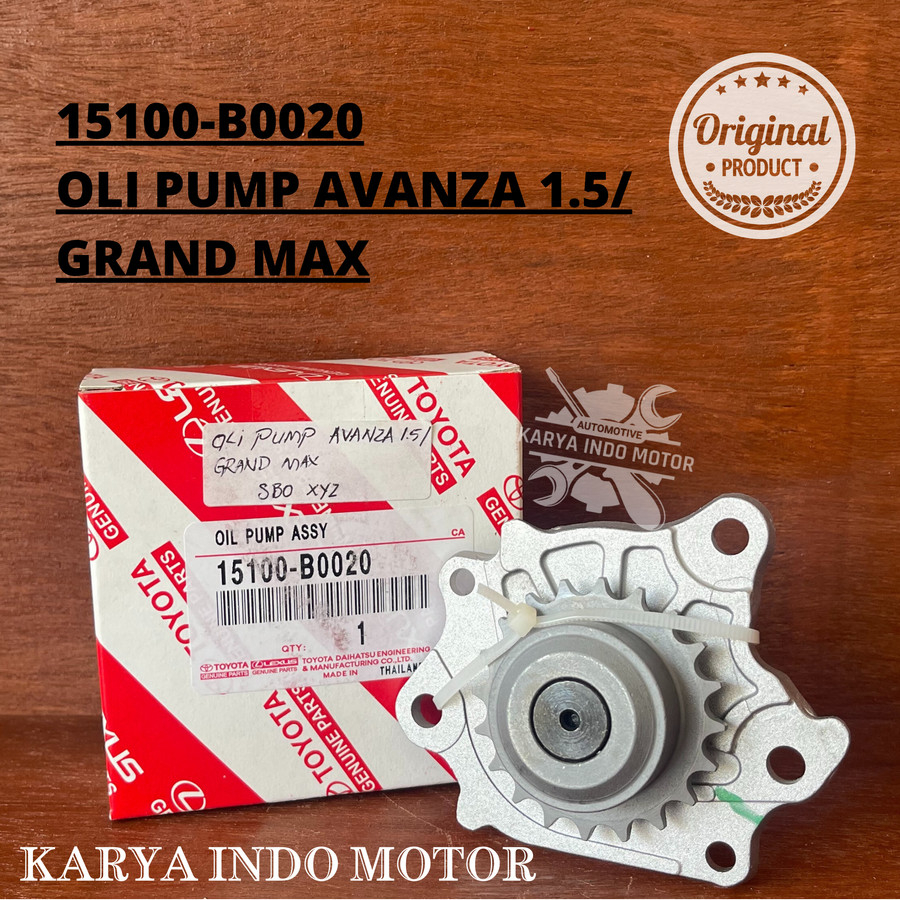 POMPA OLI GRANDMAX AVANZA 1,5 15100-B0020