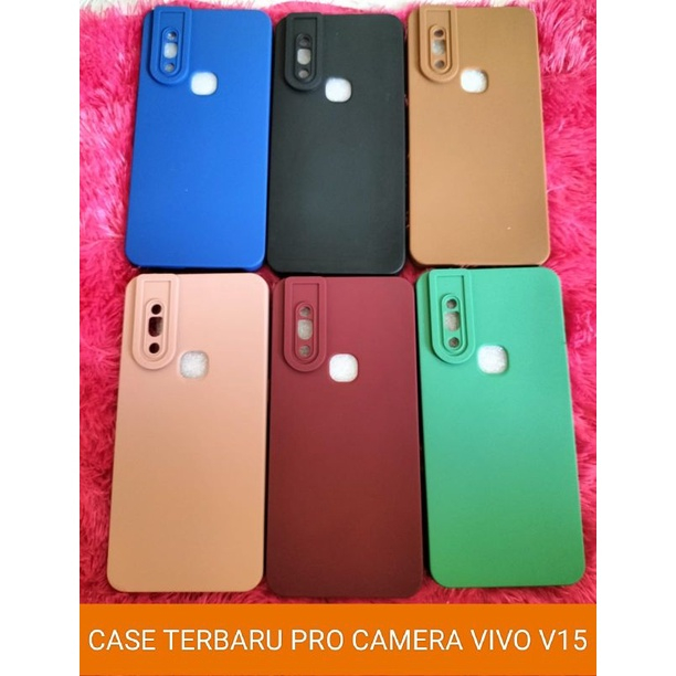 CASE VIVO V15 V15 PRO V20 V20 SE - CASE PRO CAMERA MACARON VIVO V15 V15 PRO V20 V20SE