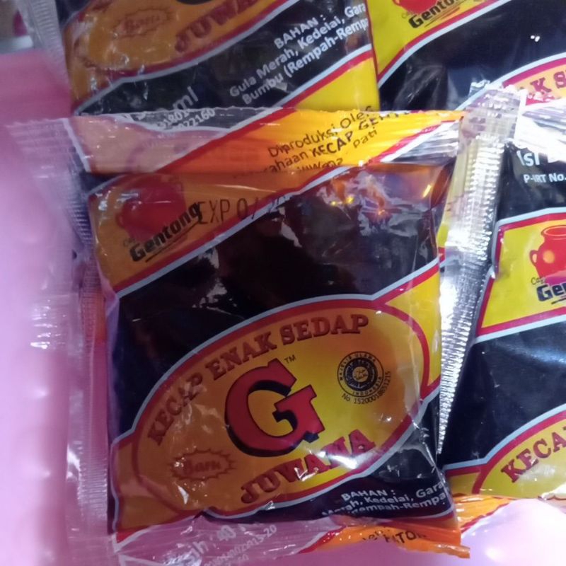

kecap cap Gentong 40ml /3 pcs