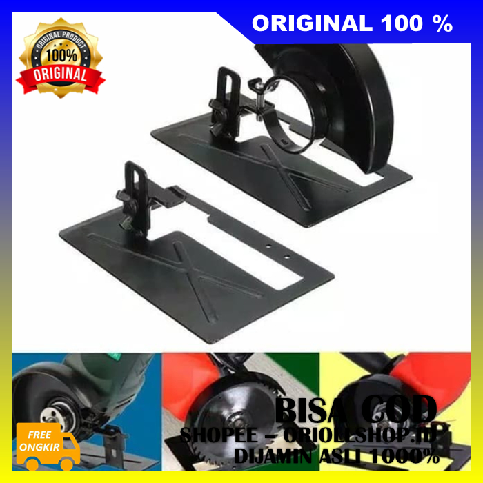 Stand Gerindra Braket Gerinda 4"Angle Grinder Wheel Guard Set Bracket Dudukan Gerinda 100% ASLI