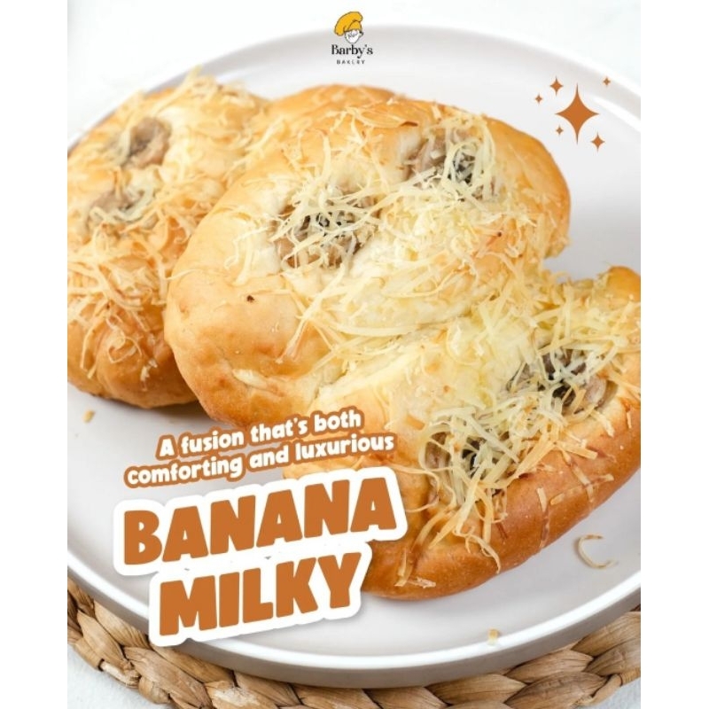 

Barby's Bakery | Banana Milky Cheese | Banana Bread | Milky Cheese