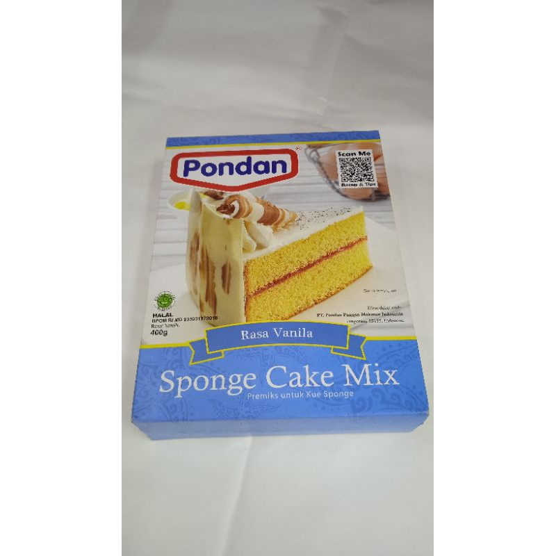 

PONDAN SPONGE CAKE MIX 400GR RASA VANILA