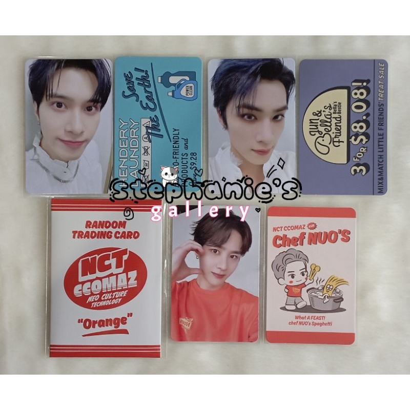 TC Trading Card Ccomaz NCT Kun Xiaojun Hendery WayV