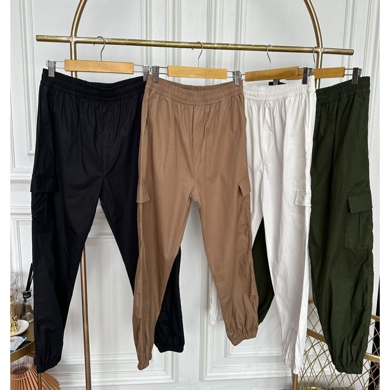 unq cargo cotton pants