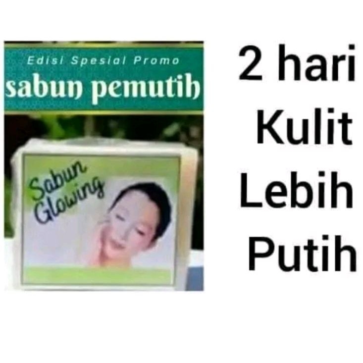 Cod Sabun Pemutih / Sabun Pemutih Wajah / Sabun Pemutih Badan Permanen