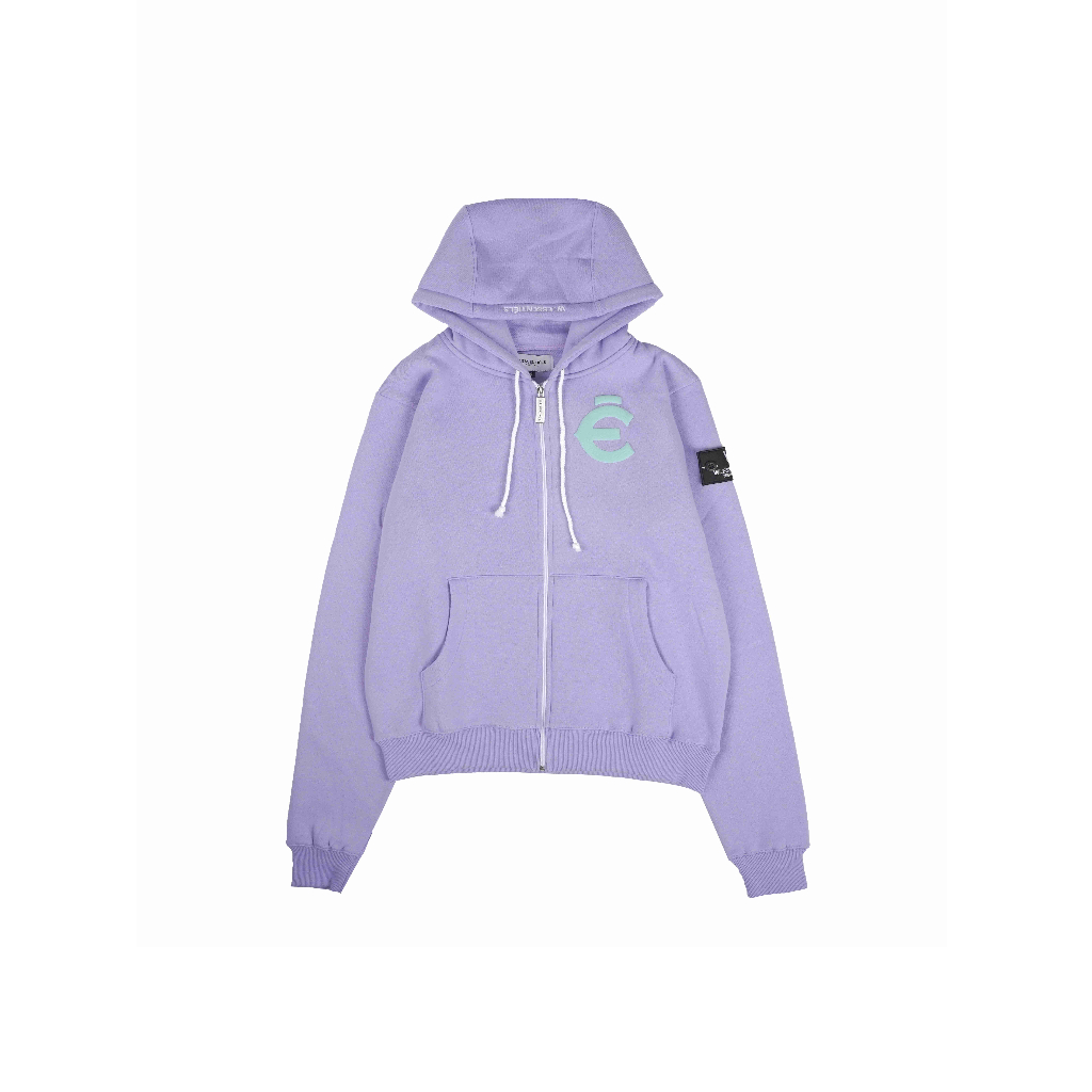 W.Essentiels Hoodie Marsolan Oversize Zip Hoodie Purple