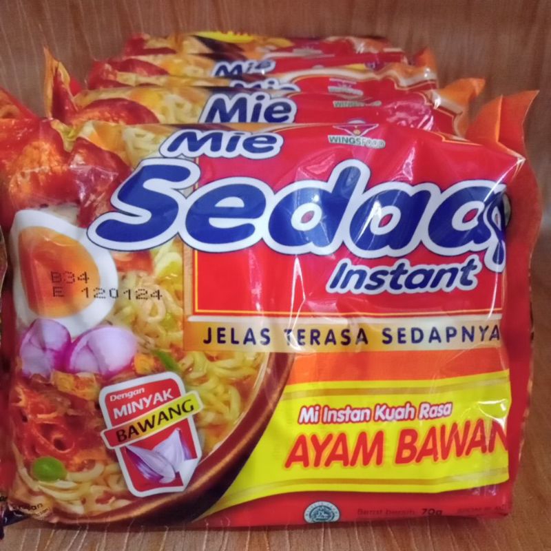 

mie Sedaap ayam bawang /5pcs