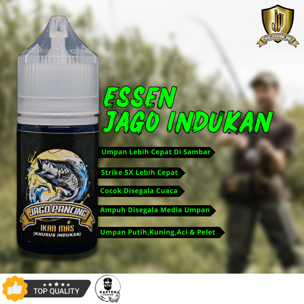 ESSEN JAGO PANCING KHUSUS INDUKAN IKAN MAS BIANG IMPORT 100%