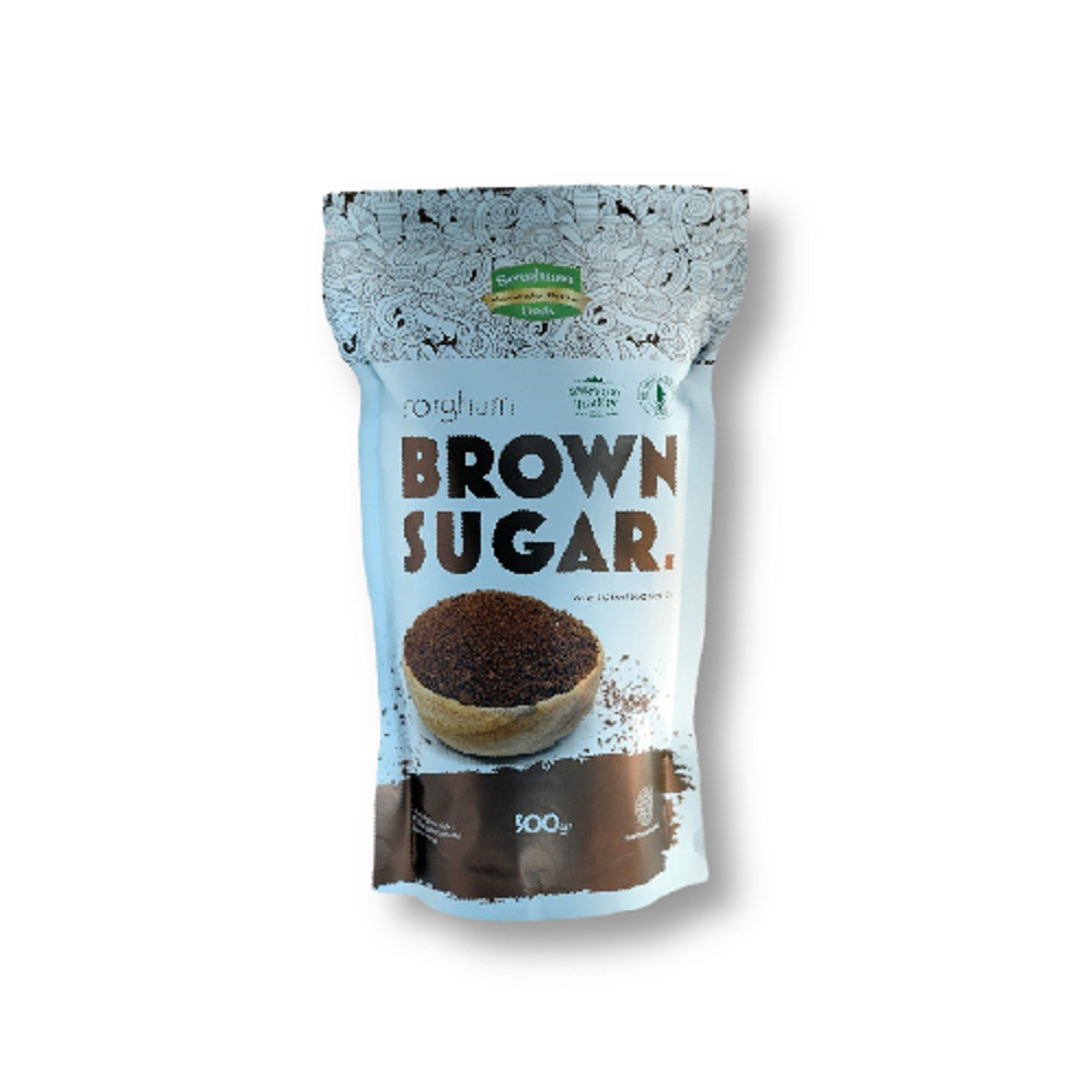 

GULA SORGHUM BROWN SUGAR 500 GR