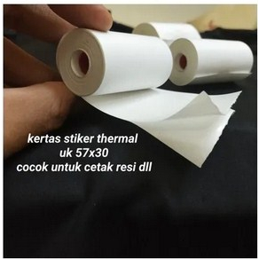 

Kertas Label Stiker Thermal 58x30mm 1ROLL