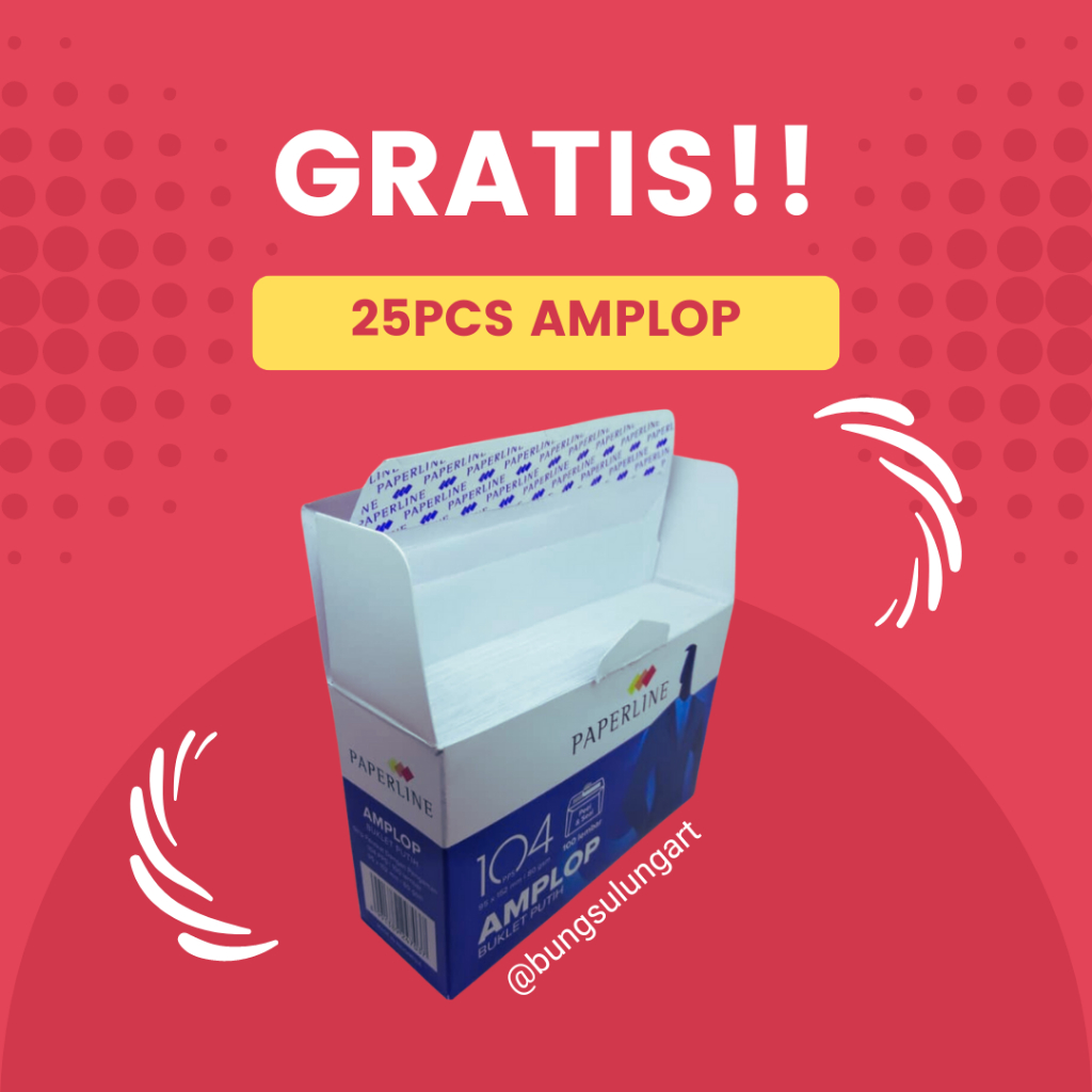 

25pcs Amplop kondangan