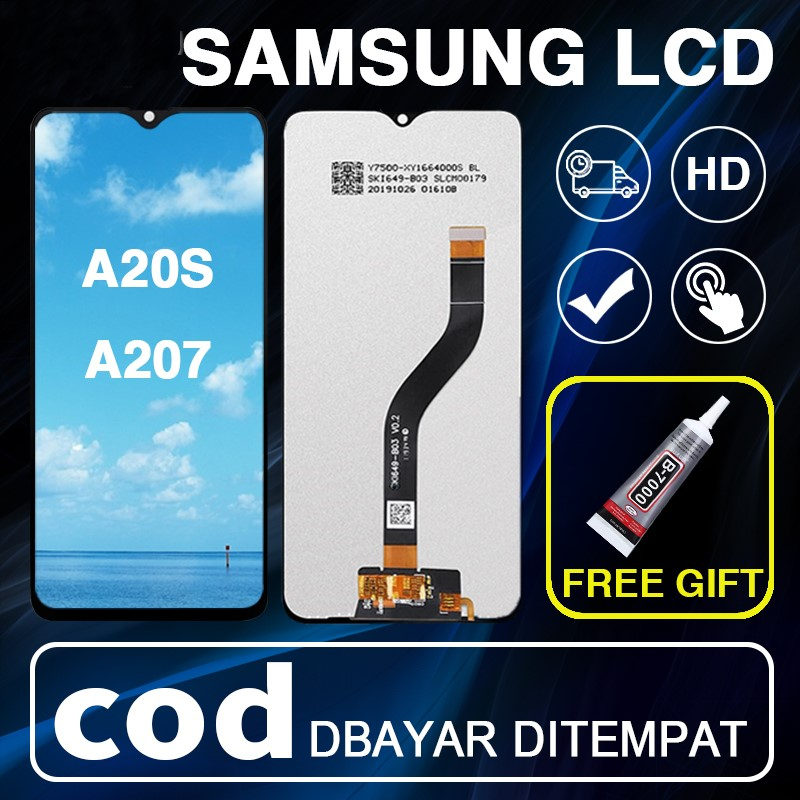 【Original】Lcd Samsung A20S / A207 / SAMSUNG A20 Original Fullset Touchscreen/Original 100 Persen/Lay