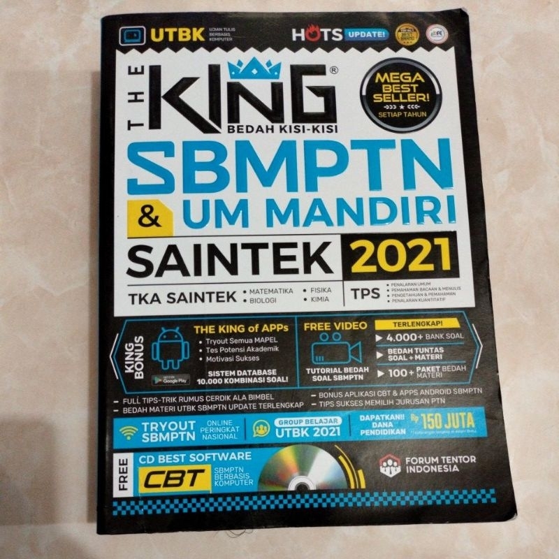 The King SBMPTN SAINTEK 2021 (PRELOVED)