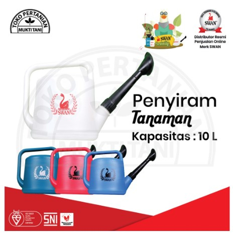 Alat Penyiram Bunga Gembor Swan 10L Siram Air Siraman Menyiram Tanaman