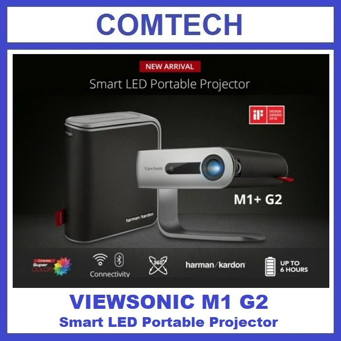 Viewsonic M1+ G2 Portable Mini Projector Proyektor Portabel