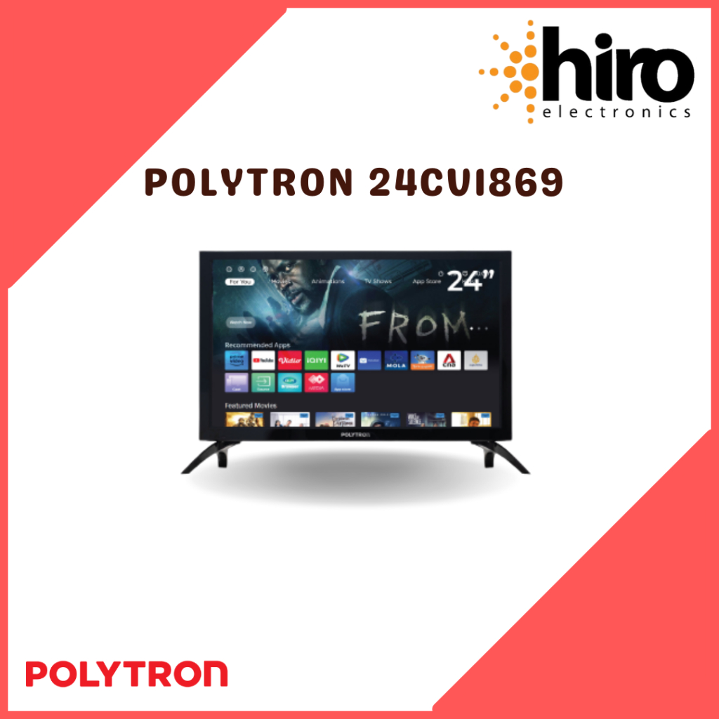 LED TV SMART TV 24 INCH POLYTRON 24CV1869