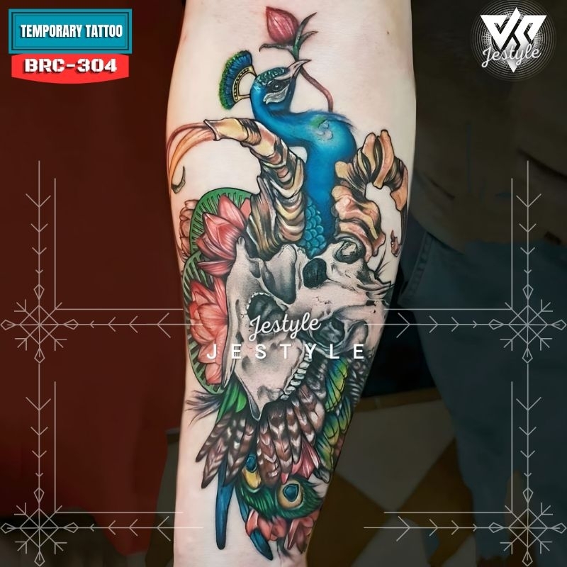 [BRC-304] Tato Temporer Temporary Tattoo Burung