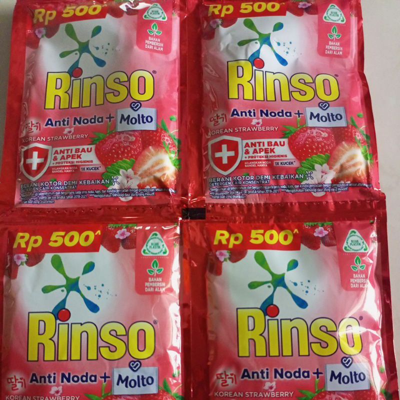RINSO MOLTO SACHET 500