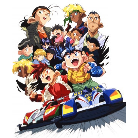 [ Anime 1996 ] Bakusou Kyoudai Let`s & Go